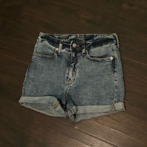 Wild fable highest rise acid wash women’s size 00/24 shorts